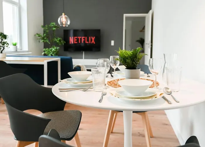 Apartment 50qm In Zentral Gelegen Mit Hohen Decken - Beuys -