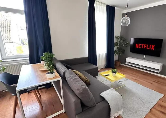 Apartment 50qm In Zentral Gelegen Mit Hohen Decken - Beuys -